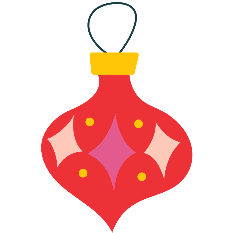 A broken ornament